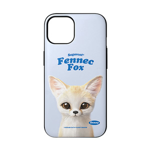 Denny the Fennec fox Type Door Bumper Case