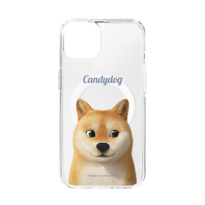 Doge the Shiba Inu Simple Clear Gelhard Case (for MagSafe)