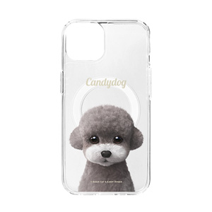Earlgray the Poodle Simple Clear Gelhard Case (for MagSafe)