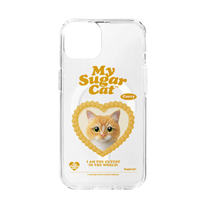 Curry MyHeart Clear Gelhard Case (for MagSafe)
