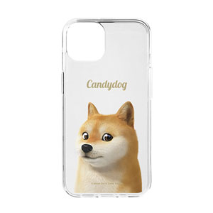Doge the Shiba Inu (GOLD ver.) Simple Clear Jelly Case