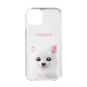 Dubu the Spitz Simple Clear Jelly Case