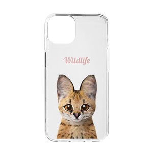 Scarlet the Serval Simple Clear Jelly Case