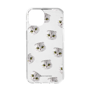 Toki Face Patterns Clear Jelly Case