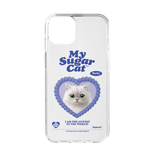 Ruby the Persian MyHeart Clear Jelly/Gelhard Case