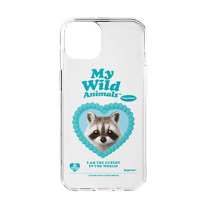 Nugulman the Raccoon MyHeart Clear Jelly/Gelhard Case