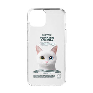 Youlove New Retro Clear Jelly/Gelhard Case