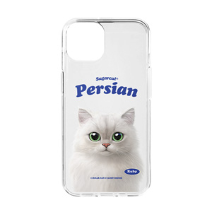 Ruby the Persian Type Clear Jelly/Gelhard Case