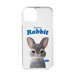 Chelsey the Rabbit Type Clear Jelly/Gelhard Case