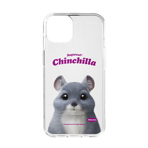 Chinchin the Chinchilla Type Clear Jelly/Gelhard Case