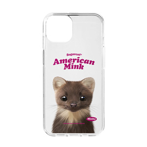 Minky the American Mink Type Clear Jelly/Gelhard Case