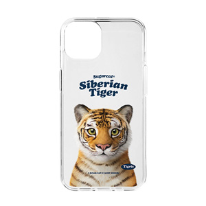 Tigris the Siberian Tiger Type Clear Jelly/Gelhard Case