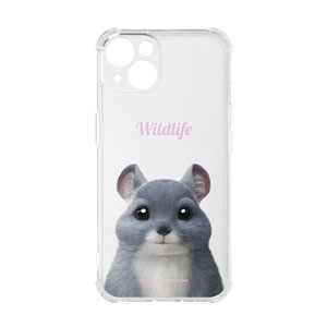 Chinchin the Chinchilla Simple Shockproof Jelly Case