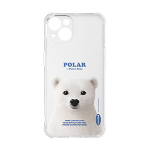 Polar the Polar Bear Retro Shockproof Jelly/Gelhard Case