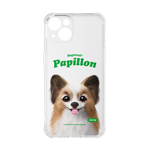 Jerry the Papillon Type Shockproof Jelly/Gelhard Case