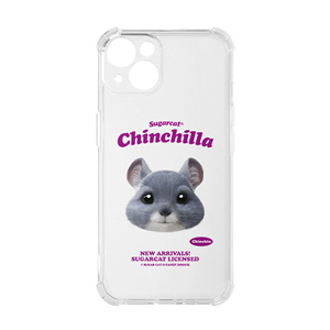 Chinchin the Chinchilla TypeFace Shockproof Jelly/Gelhard Case