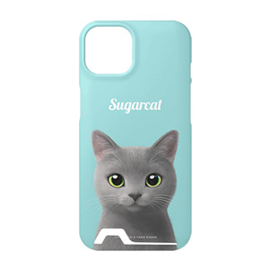 Chico the Russian Blue Simple Under Card Hard Case