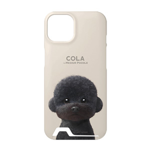 Cola the Medium Poodle Under Card Hard Case