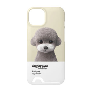 Earlgray the Poodle Colorchip Under Card Hard Case