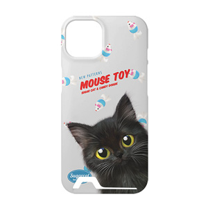 Ruru the Kitten’s Mouse Toy New Patterns Under Card Hard Case