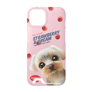 Sarang the Yorkshire Terrier’s Strawberry &amp; Cream New Patterns Under Card Hard Case