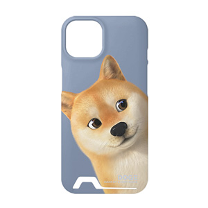 Doge the Shiba Inu Peekaboo Under Card Hard Case