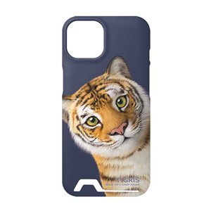 Tigris the Siberian Tiger Peekaboo Under Card Hard Case