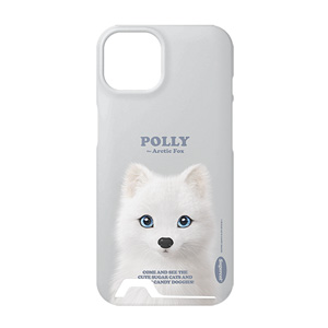Polly the Arctic Fox Retro Under Card Hard Case
