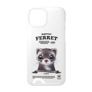 Jusky the Ferret New Retro Under Card Hard Case