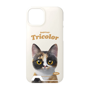 Mayo the Tricolor cat Type Under Card Hard Case