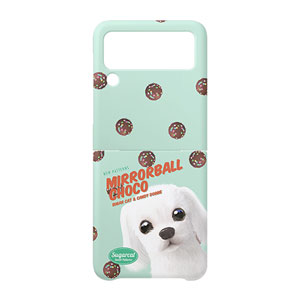 Livee’s Mirrorball Choco New Patterns Hard Case for ZFLIP series