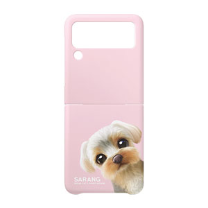 Sarang the Yorkshire Terrier Peekaboo Hard Case for ZFLIP series