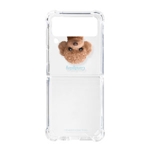Ruffy the Poodle Simple Shockproof Gelhard Case for ZFLIP series