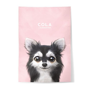 Cola the Chihuahua Fabric Poster