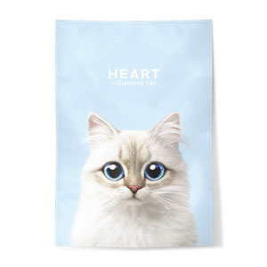 Heart Fabric Poster