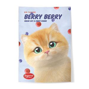 Rosie&#039;s Berry Berry New Patterns Fabric Poster