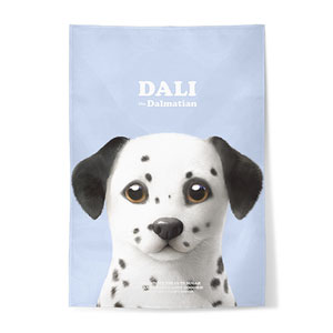 Dali the Dalmatian Retro Fabric Poster