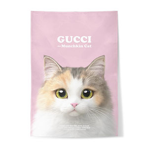 Gucci the Munchkin Retro Fabric Poster