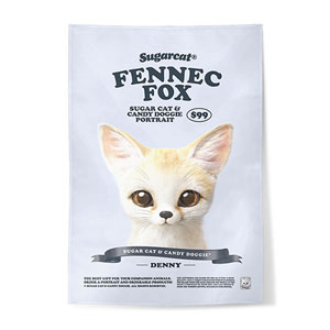 Denny the Fennec fox New Retro Fabric Poster