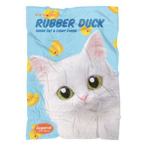 Ria’s Rubber Duck New Patterns Fleece Blanket