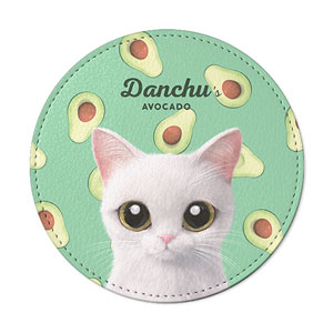 Danchu’s Avocado Leather Coaster