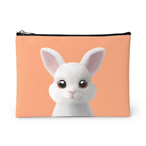 Carrot the Rabbit Leather Pouch