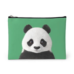 Pang the Giant Panda Leather Pouch