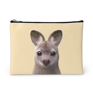 Wawa the Wallaby Leather Pouch