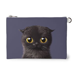 Gimo Leather Flat Pouch