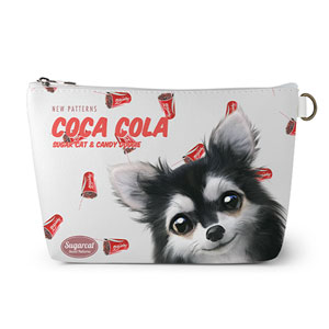 Cola’s Cocacola New Patterns Leather Triangle Pouch