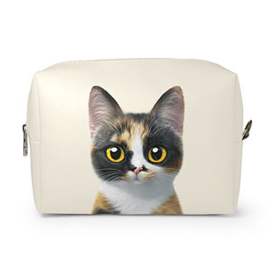 Mayo the Tricolor cat Volume Pouch