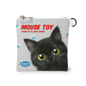 Ruru the Kitten’s Mouse Toy New Patterns Mini Flat Pouch