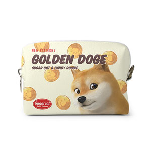 Doge’s Golden Coin New Patterns Mini Volume Pouch