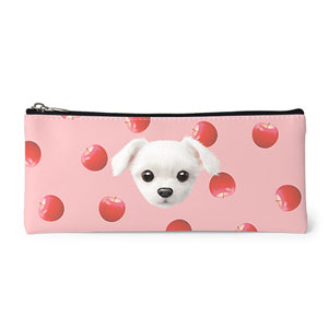 Dongdong’s Apple Face Leather Pencilcase